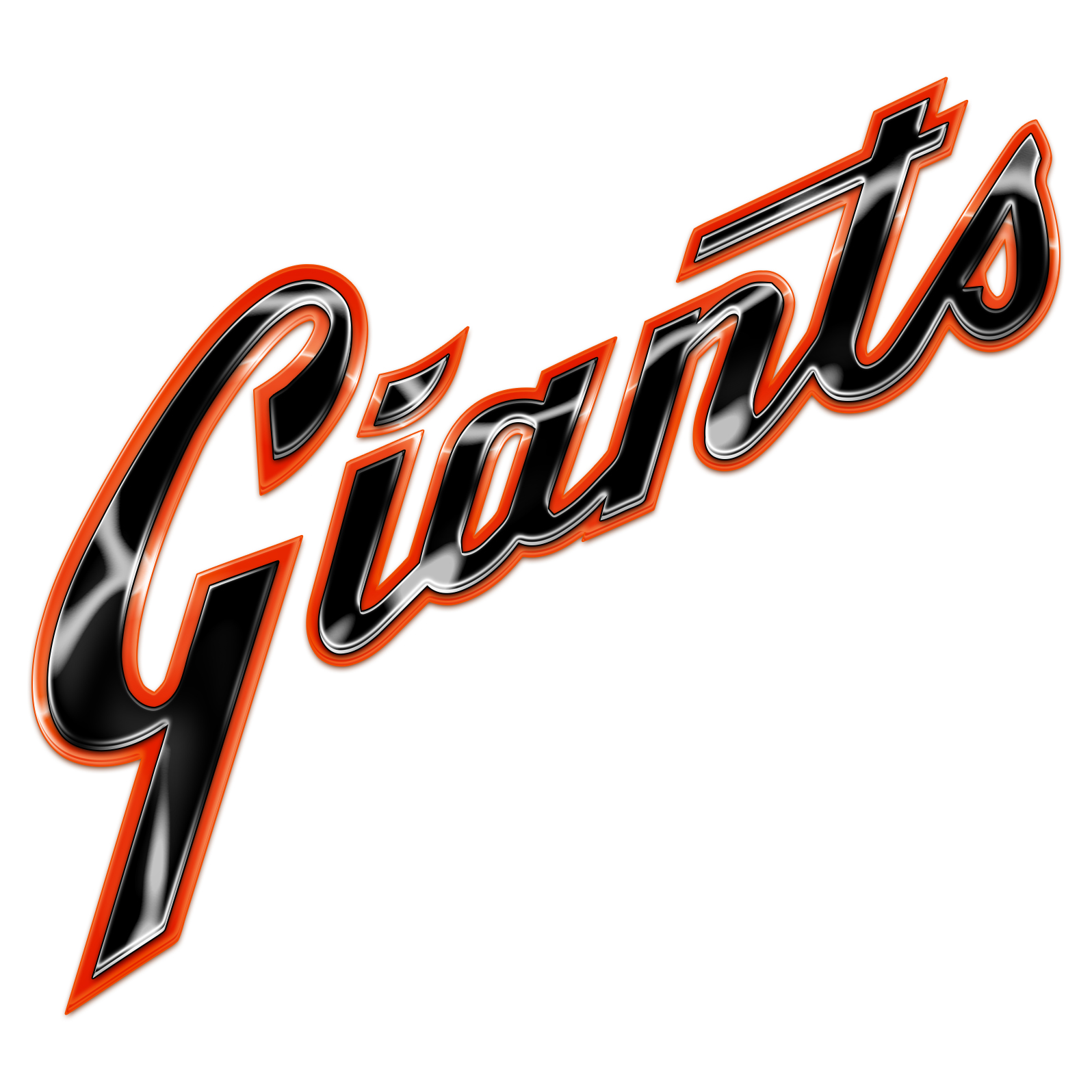 San Francisco Giants Crystal Logo iron on paper